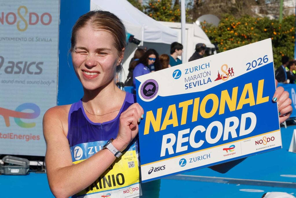 Vainion ja Huawein yhteisty&ouml;n arvoa ei ole julkistettu, mutta sopimus tuo suomalaismaratoonarin kansainv&auml;liseen br&auml;ndiyhteisty&ouml;h&ouml;n. Kuva: Sipa US/Alamy Live News / AOP